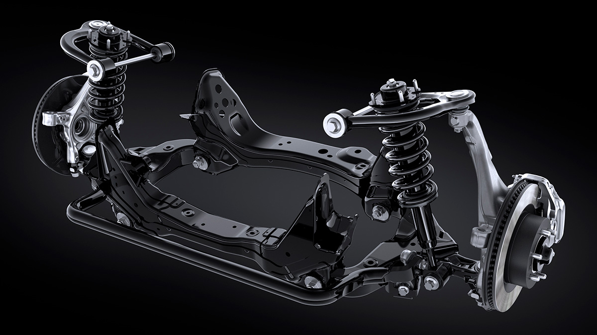 EFFICIENT BRAKING AND SUSPENSION SYSTEM