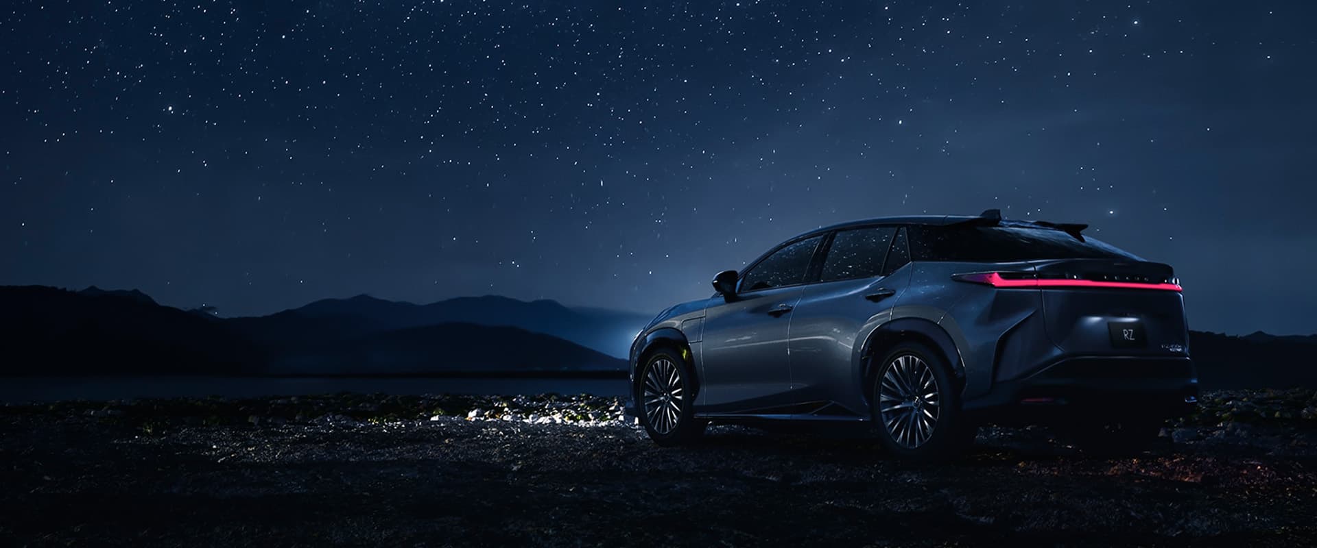 Silver RZ blue under the stars.