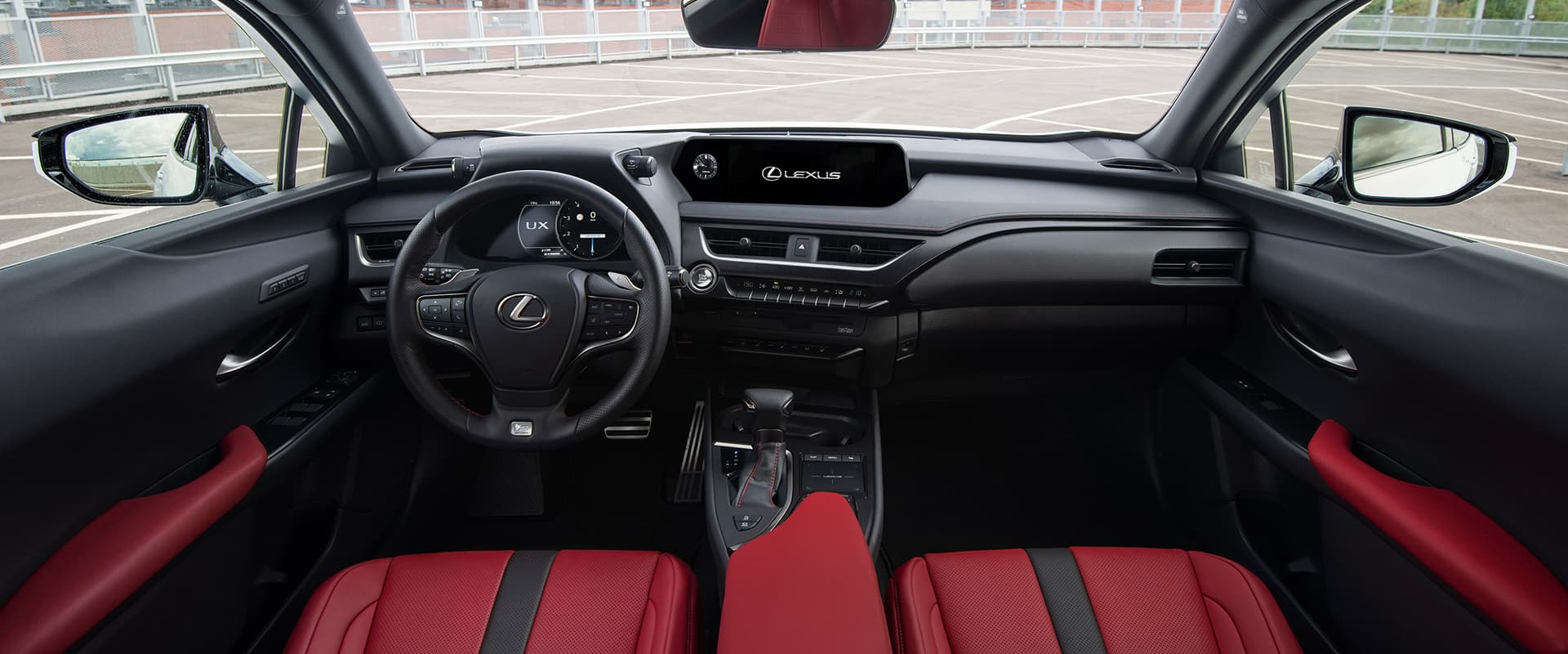 Trunk Ledge | Lexus UX 200 F SPORT 2021